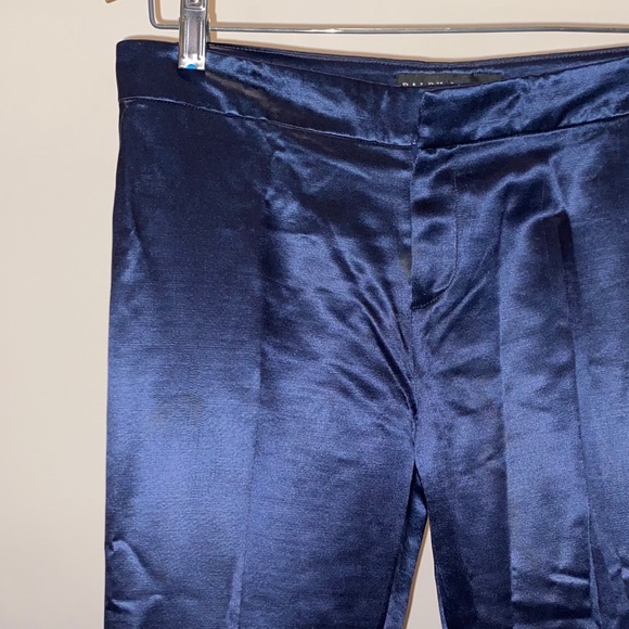 Navy Satin Ralph PANTS - Picture 3 of 6